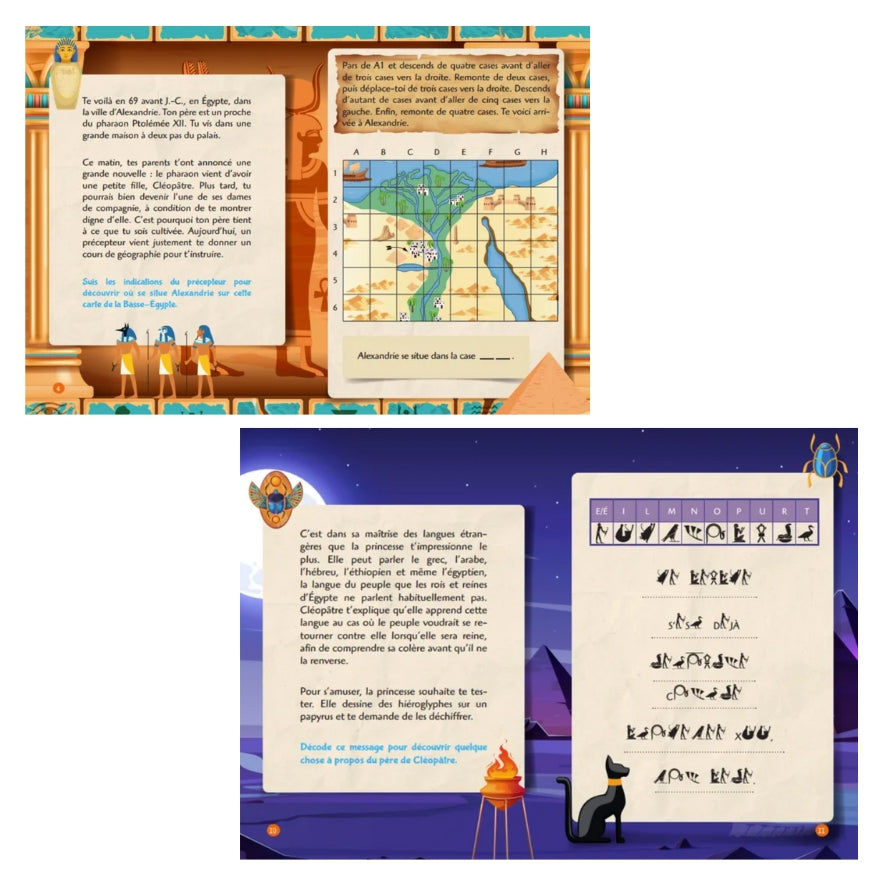 Escape Game - L'incroyable destinée de Cléopâtre
