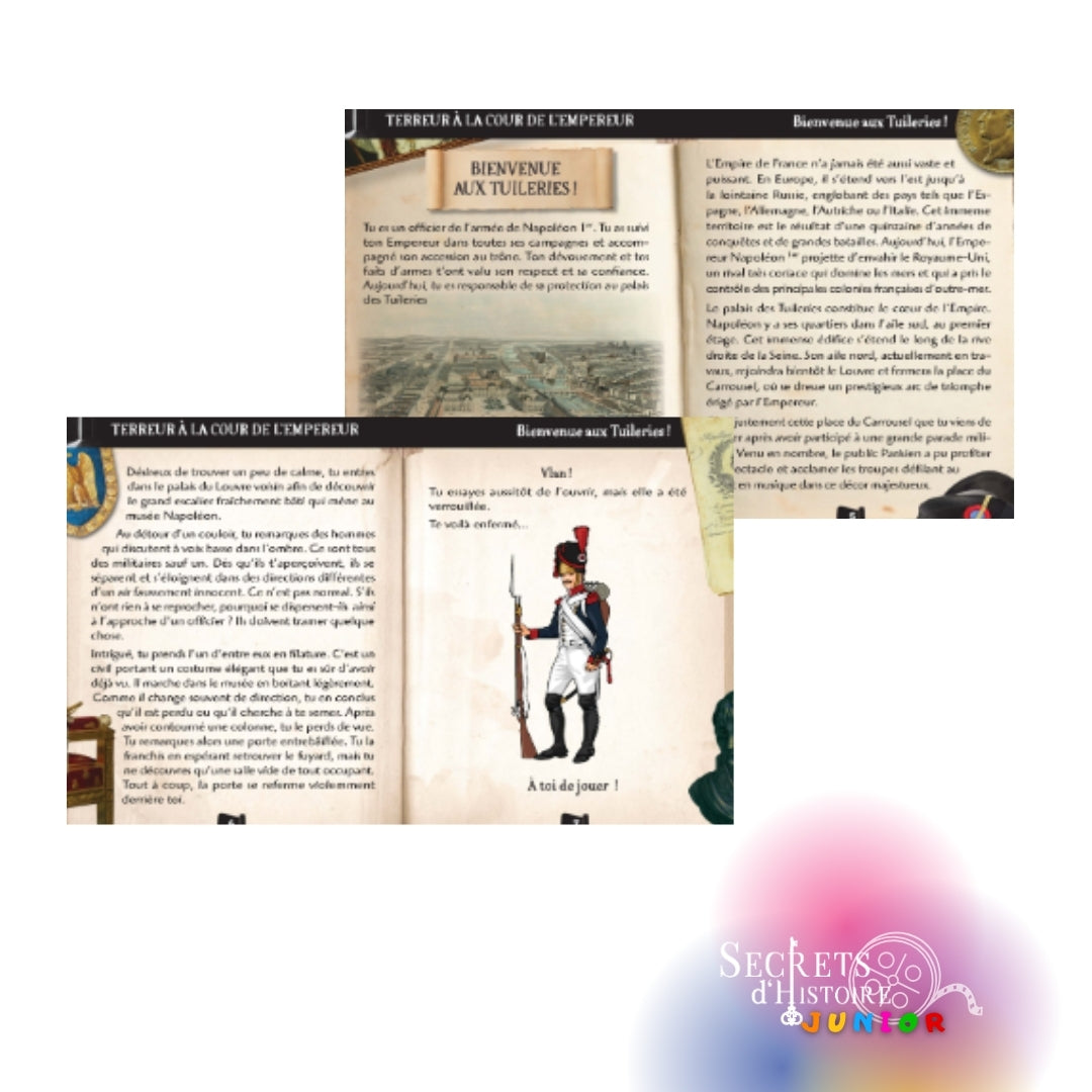 JUNIOR - Escape game, une conspiration contre Napoléon