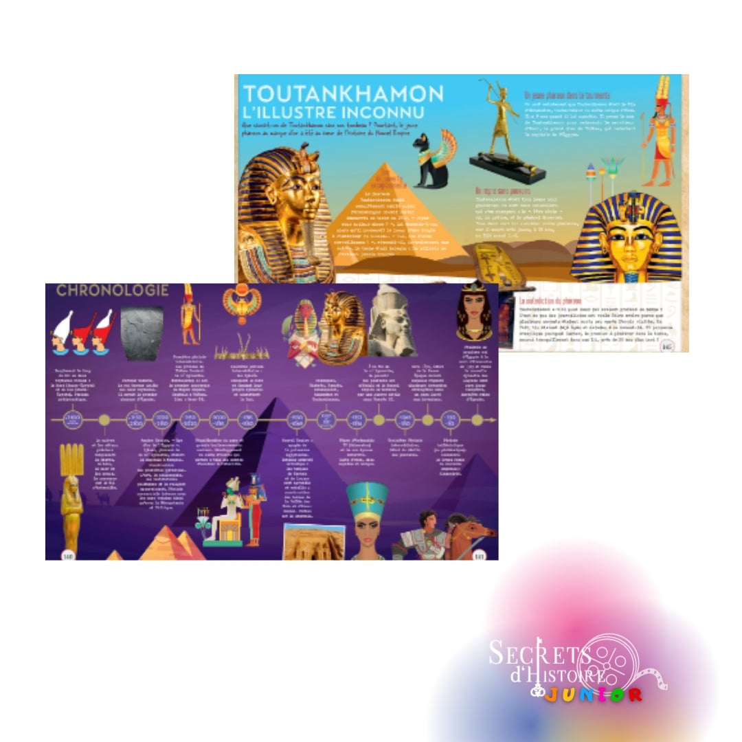 JUNIOR - 12 scarabées pour Toutankhamon