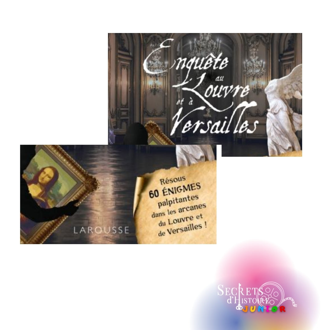 JUNIOR - Escape book, enquête au Louvre et à Versailles
