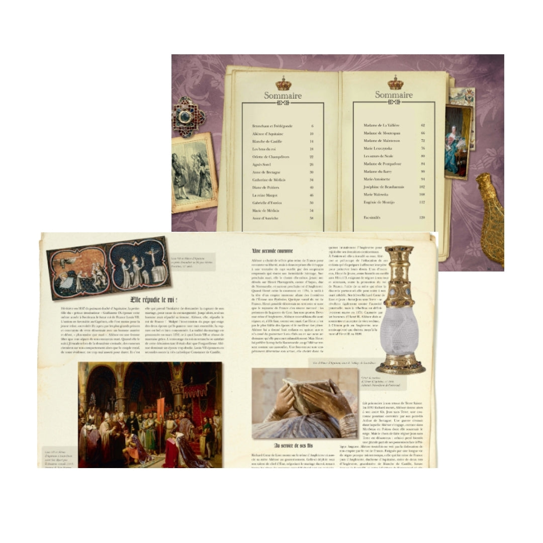 Livre - Les grandes Reines et favorites de France
