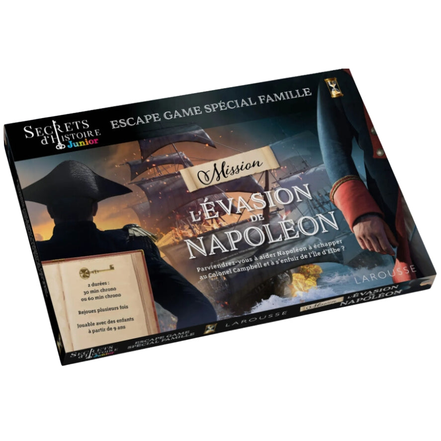 Escape game famille l'évasion de Napoléon