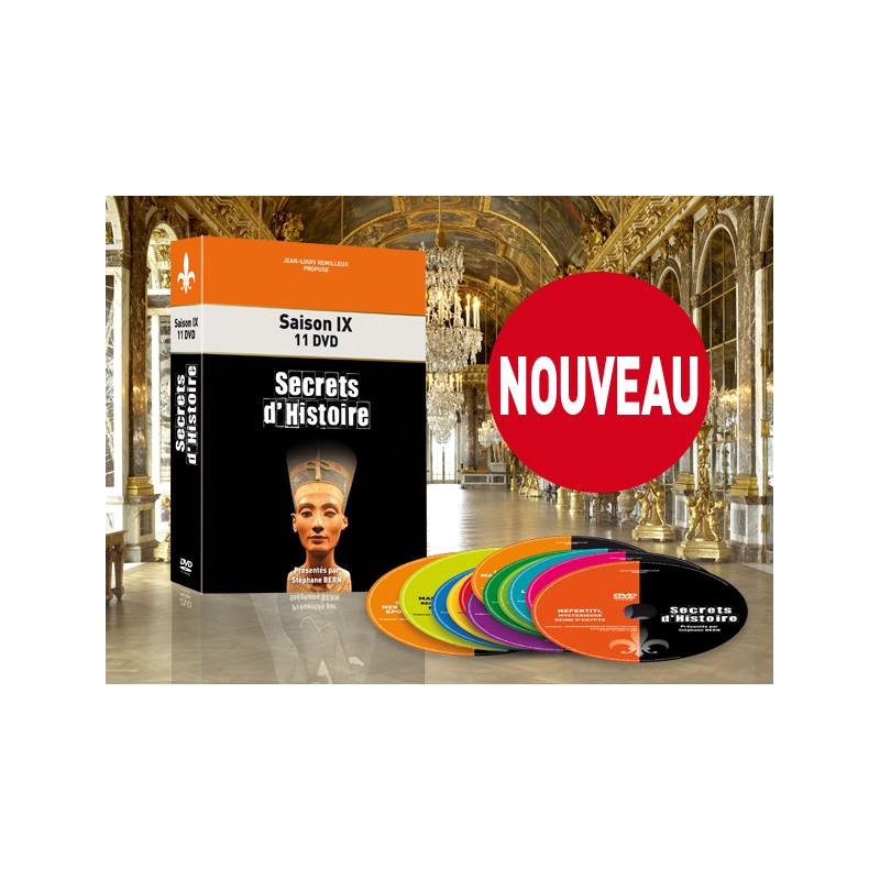 Coffret DVD Saison IX Secrets d'Histoire