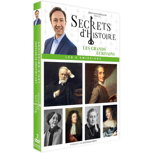 Coffret DVD - Les grands écrivains - Secrets d'Histoire