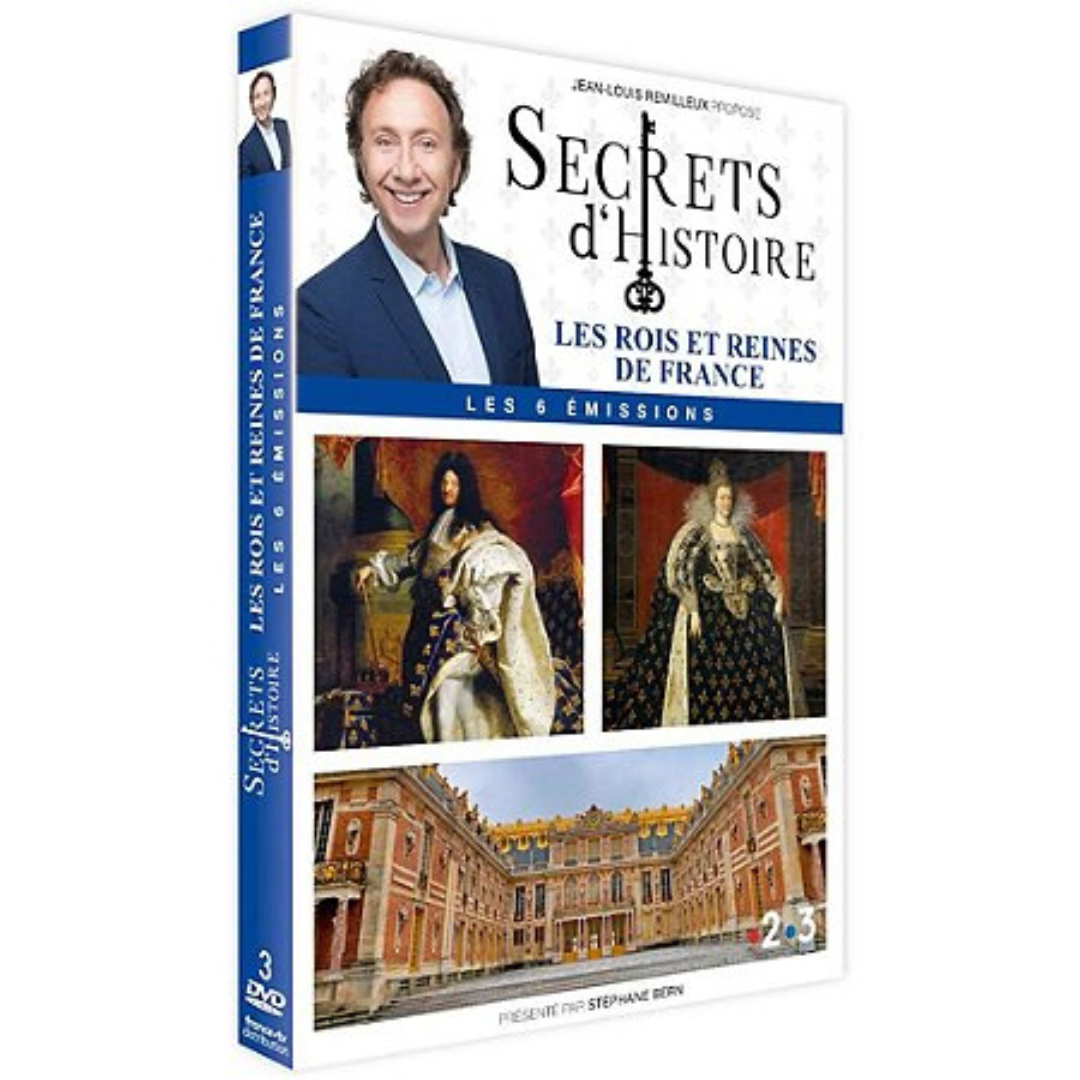 Coffret DVD - Les rois et reines de France - Secrets d'Histoire