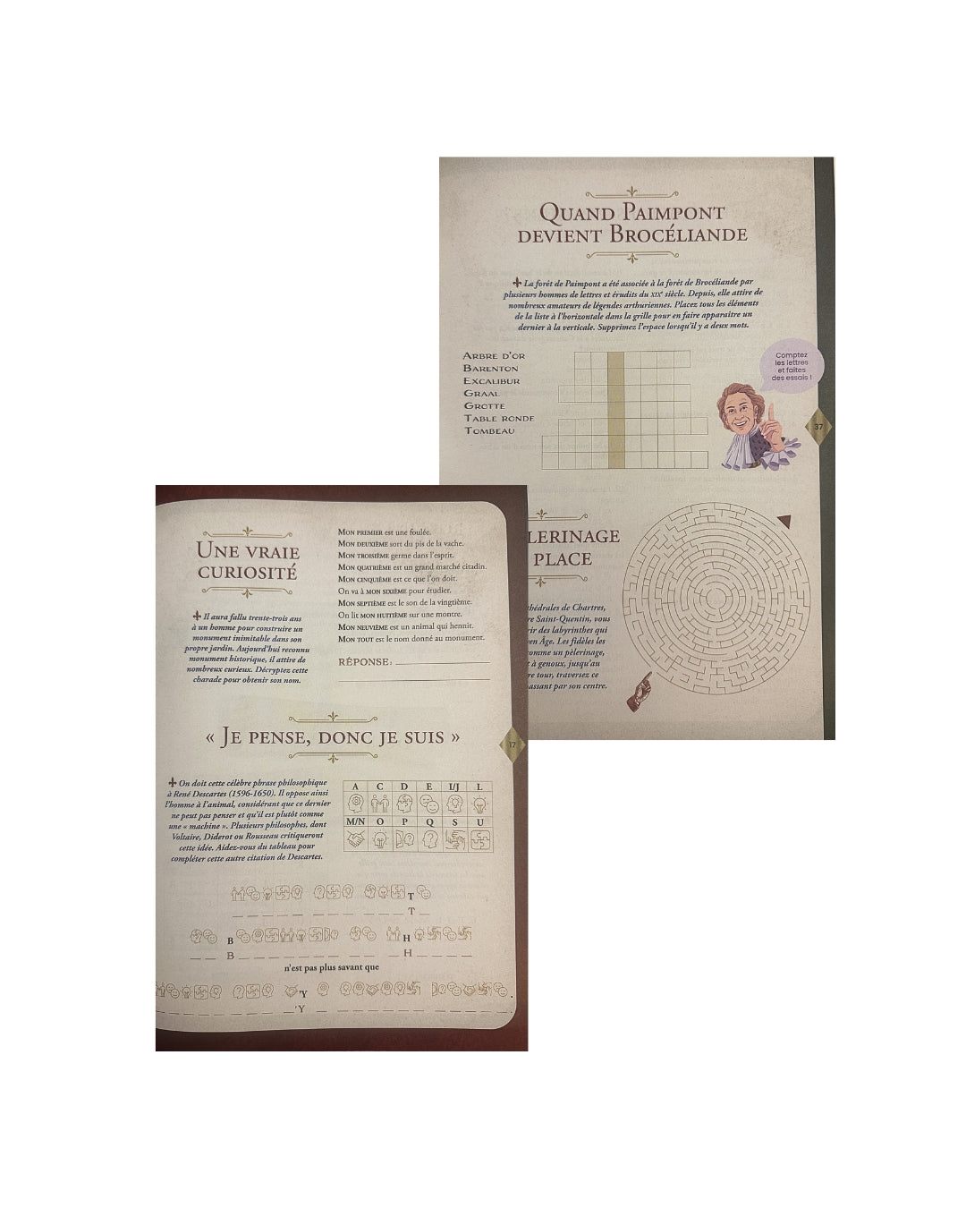 Le cahier de vacances pour adultes