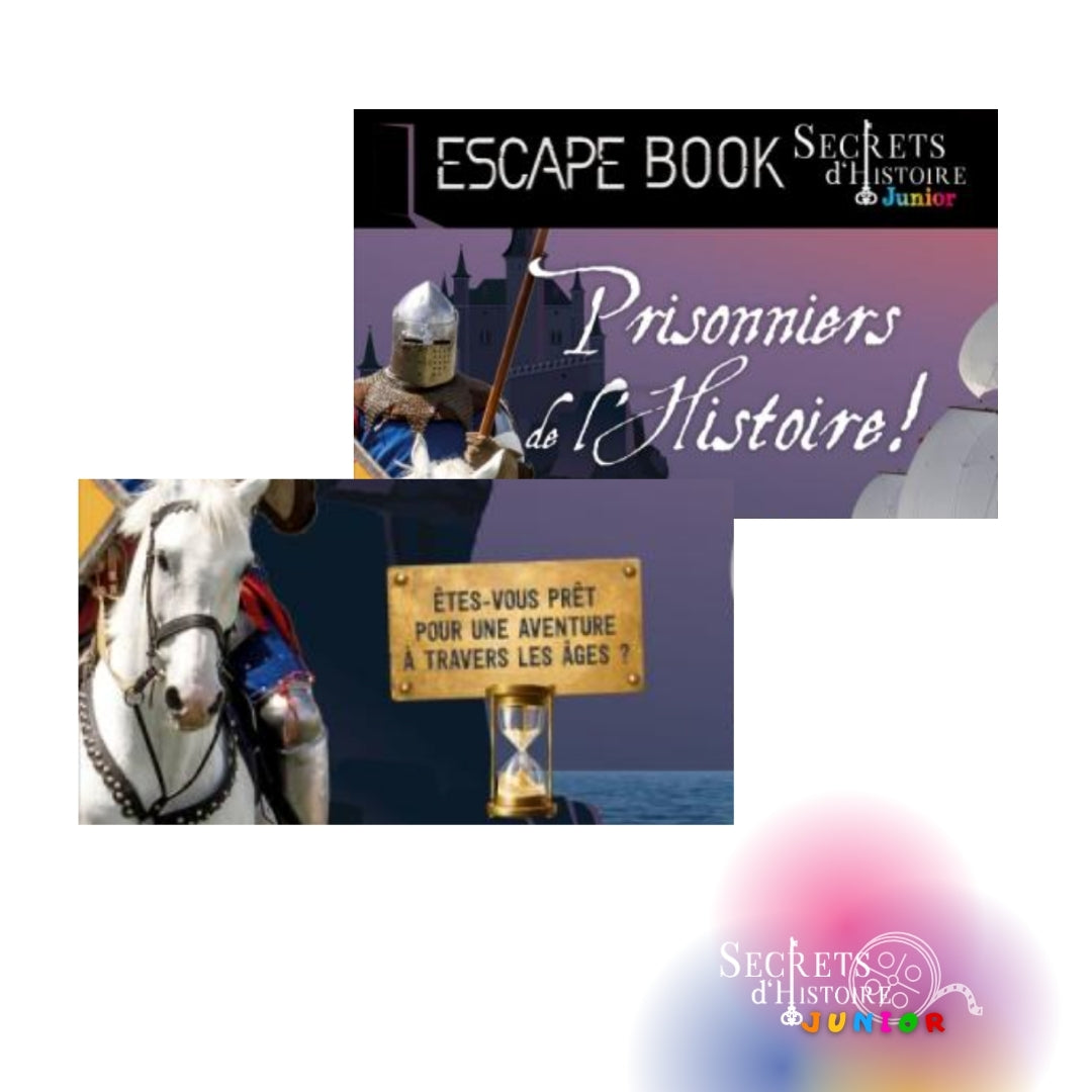 JUNIOR - Escape book, prisonniers de l'Histoire
