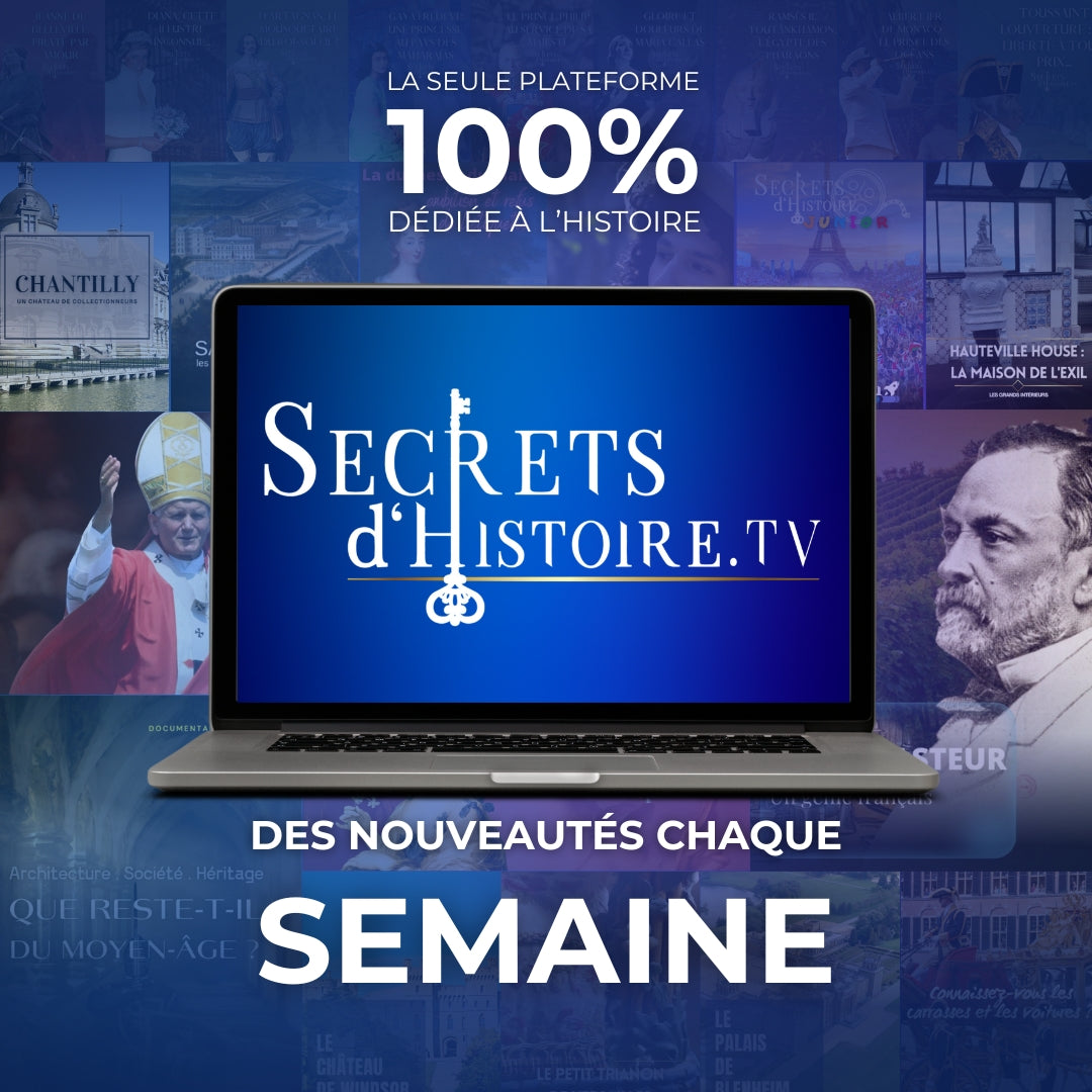 Carte cadeau - 1 an d'abonnement à Secrets d'Histoire TV